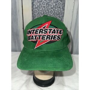 Vintage Nascar Hat Cap Bobby Labonte #18 Chase Authentics Interstate Batteries
